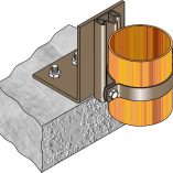 FMGR006 Gas Riser Guide - Floor Mount