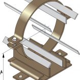 Heavy Duty Slide Guides for Steam & Condensate Copper Pipe